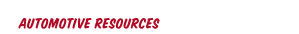 Automotive Resources